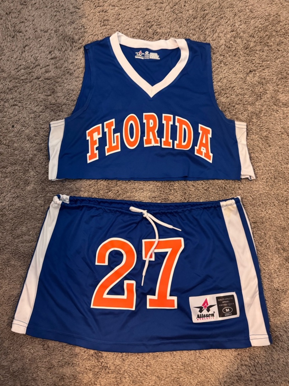 Florida Gators Jersey Skirt Set